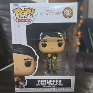 Funko Pop! Yennefer with Black and Gold Outfit